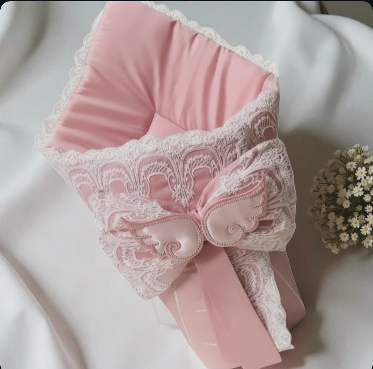 Celeste Pink Winged Nest