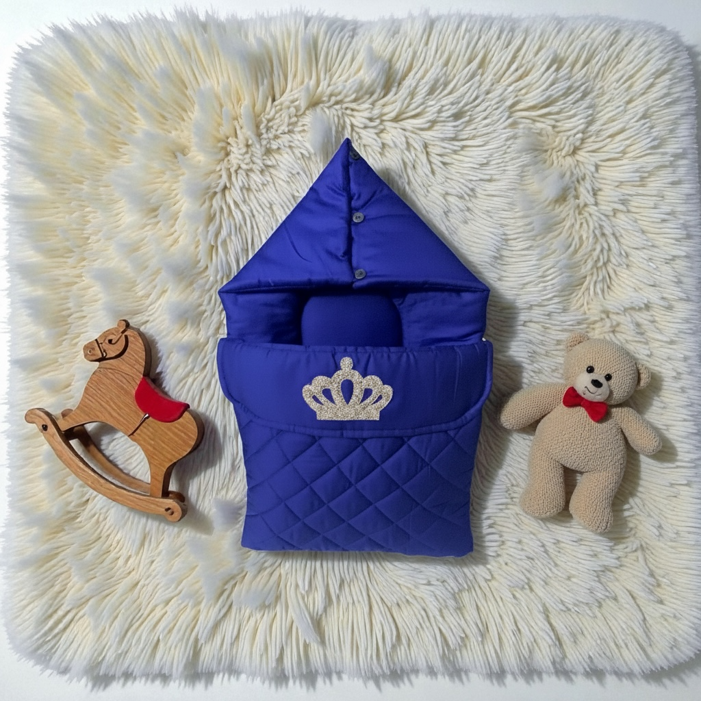 Blue Majestic Hooded Carry Nest